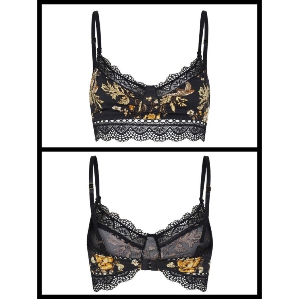 SPELL & THE GYPSY Rosa Lace Bralette ~ Coal Black - Picture 9 of 11